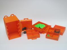 Parts Tray Drawers 3D Printer Model