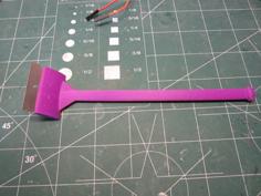 Fish Tank Razor Blade Scraper 3D Printer Model