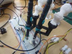 Oscilloscope Probe Holder 3D Printer Model