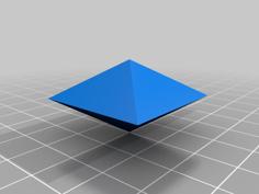 Tetragonal Dipyramid 3D Printer Model