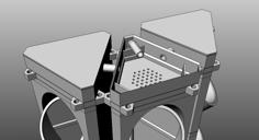 Modular Hydroponic Tower Garden Remix 3D Printer Model