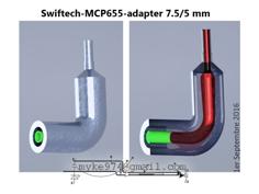 Swiftech MCP655 Pump Adapter 7.5mm V1 3D Printer Model