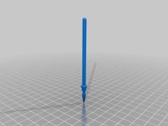 Flagpole Snowplow 3D Printer Model