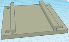 Slatwall VESA Mount 3D Printer Model