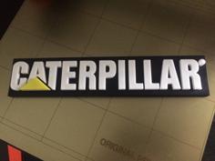 Caterpillar Logo 3D Printer Model