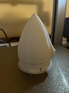 Redneck Rocket Nose Cone V2 3D Printer Model