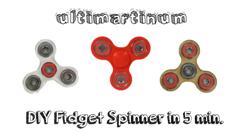 DIY Fidget Spinner In 5min. 3D Printer Model