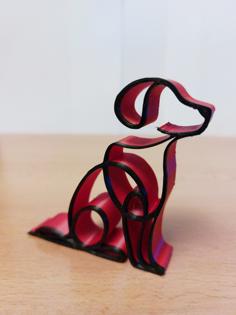 Dog Figure / Pes Postavička 3D Printer Model