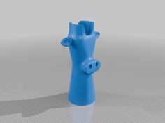 Giraffe Vase For Whimsical Decor 3D Printer Model