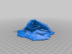 Empty Weapons Cache For 28mm Gaming 3D Printer Model