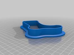 Christmas Sock Cookie Cutter 3D Printer Model