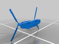 Boeing CH-47 Chinook 3D Printer Model