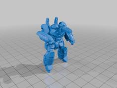 Cruiser Knight 8 Sierra MWO 3D Printer Model