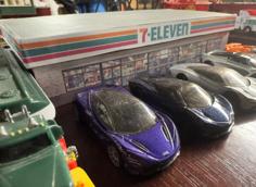 1/64 Scale 7-eleven 3D Printer Model