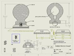 HALLMARK STAMP 3D Printer Model