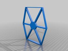 Tie Fighter Echo Dot Fixed 3D Printer Model