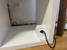 IKEA Kallax Power Plug Stromstecker 3D Printer Model