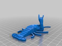 Rock Lobster 3D Printer Model