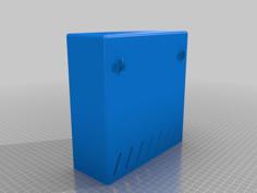 Fritzbox Wall Mount With Socket Cover 3D Printer Model