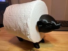 Toilet Roll Pig 3D Printer Model