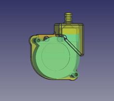 General 50x15mm Blower Adapter 3D Printer Model