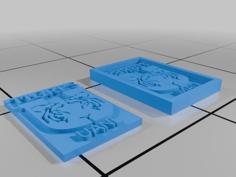 Cookie Cutter Logo Tigres Futbol 3D Printer Model