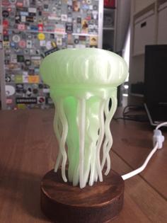 Jellyfish Lamp 3D Printer Model