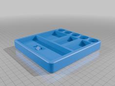 Dowel Hole Jig Tray 3D Printer Model