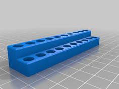 Nozzle Holder For Pegboard 3D Printer Model