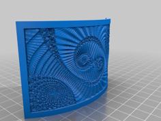 Fractal Lithophane (1) 3D Printer Model