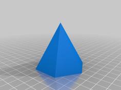 Pirâmide Hexagonal 3D Printer Model