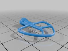 Mixer Earings 3D Printer Model