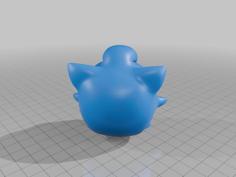 Jigglypuff Pokemon 3D Printer Model