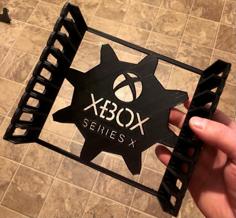 Xbox One S/X Game Rack Wall Mount 3D Printer Model