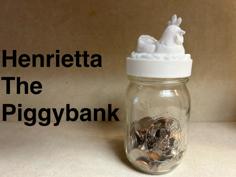 Henrietta The Piggybank 3D Printer Model