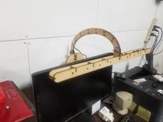 LED Strip Monitor Mount Lamp LASER CUT