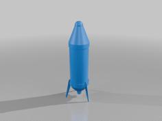 Water Rocket Great Fun For Kids 3D Printer Model