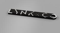 Keychain With Lynk E Co Logo 3D Printer Model