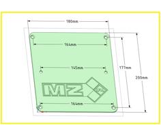 MZ ETZ 250 BRD EXPORT Kennzeichenhalter 180 X 200 3D Printer Model