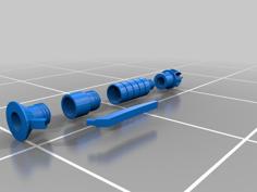 Modular Lightsaber 3D Printer Model