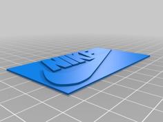 Nike Logo 3D Printer Model