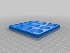 Small Paint Tray 3D Printer Model