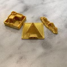 Egyptian Themed Catan Pieces 3D Printer Model