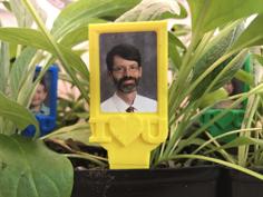 Picture Frame Plant Stake 3D Printer Model