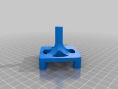 Ikea Lack Drill Attachment For Rapid Assembly 3D Printer Model