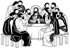 2D Last Supper 3D Printer Model