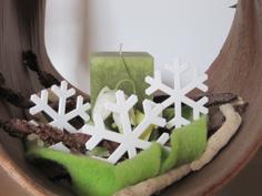 Simple Snowflakes 3D Printer Model