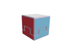 Minecraft Shulker Box 1x1x2 3D Printer Model