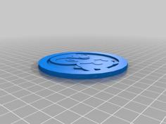 Piplup Coaster 3D Printer Model