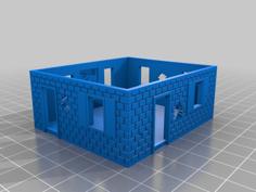 FOW DESTROY / DAMAGE HOUSE Option 2 3D Printer Model